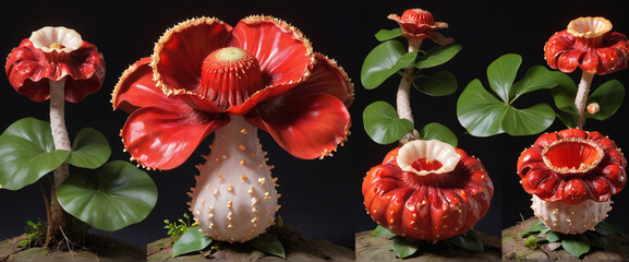 The Unique Rafflesia - Beauty and Wonders of the Tropical Flora.