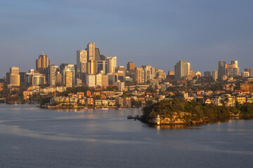 Extraordinary view of Sydney's Icons, namely the Sydney Opera House, Sydney Harbor Bridge and...