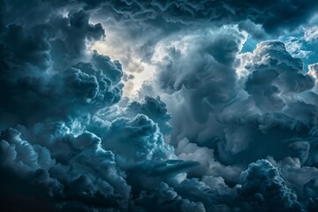 Dark Clouds and Lightning