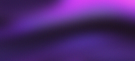 Violet French Glow: Abstract Gradient Wave on Grainy Background
