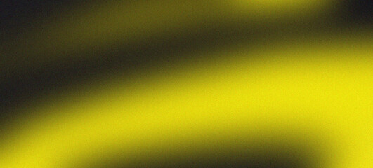 Dark charcoal and bright yellow abstract Gradient Wave on Textured Background