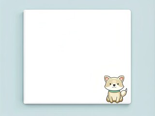 cat with blank sign generative ai