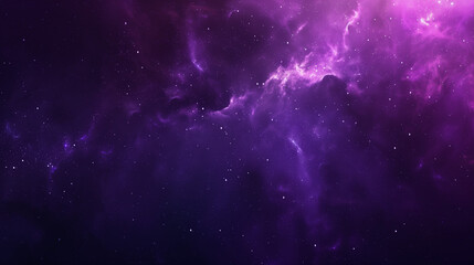 Stunning Purple and Blue Space Filled With Stars