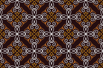 Vector damask seamless pattern background. Elegant luxury texture for wallpapers, backgrounds and page fill.