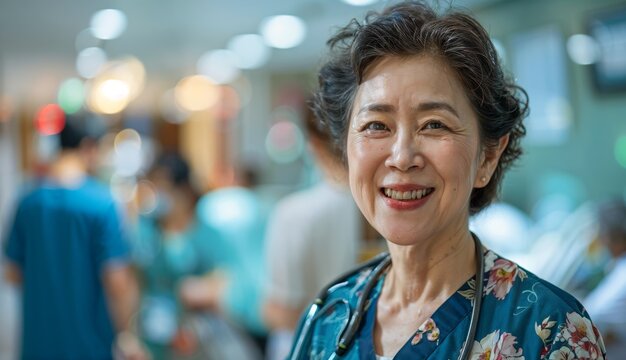 Celebrating Recovery A patient, discharged from the hospital, walking out with a smile and a sense of gratitude, representing the triumph over illness