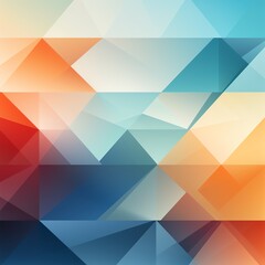Obraz premium Create a geometric, low poly, abstract background with vibrant colors