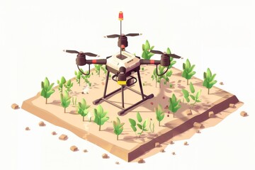 Drone technology enhances crop care through precision agriculture, integrating sustainable farming sensors in carrot harvests and farm operations