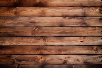 Naklejka premium Old wooden background or texture. Old wood planks with knots and nail holes
