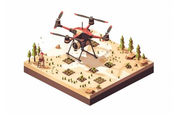 Agricultural drones and smart farming converge to transform farming, integrating robotic technology and unmanned aerial vehicles for enhanced field management