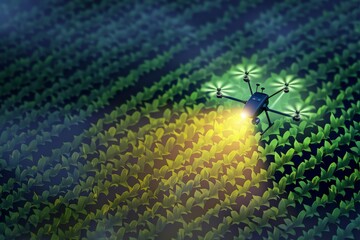 Innovative farm equipment and isometric designs transform agricultural, employing drones for more efficient and green farming strategies