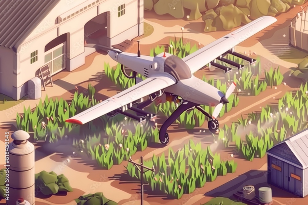 Poster transformations in tulip fields through drone technology and 5g farming enhance soil health and eco 