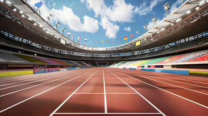 Athletics track