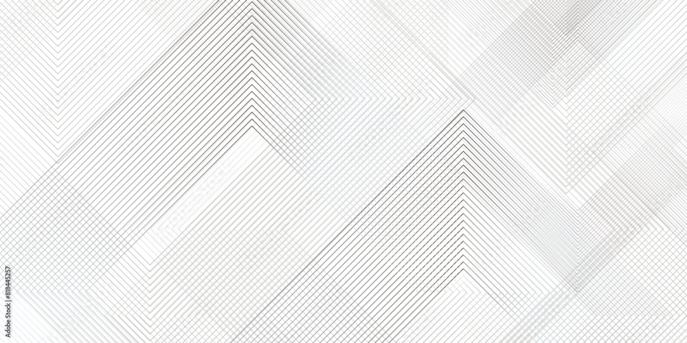 Wall mural background stripe chevron square line zigzag pattern seamless abstract vector design.