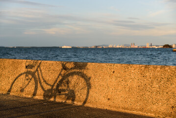 自転車のある景色
