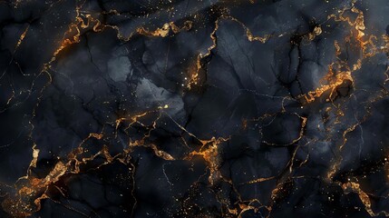 dark marble texture with golden veins luxurious and elegant background digital illustration