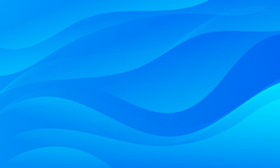 Engage viewers with the sophisticated abstract gradient wave design, a harmonious blend of striking blue hues. Elevate your digital footprint on websites, social media, and presentations
