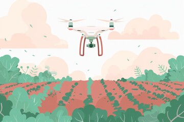 Precision technology in unmanned aerial vehicles enhances agricultural drone efficiency for smart farming and sustainable crop management