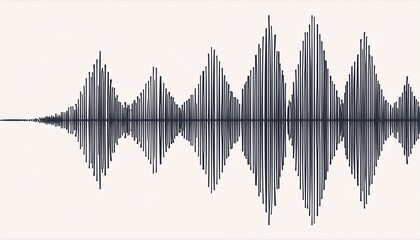 Line wave music sound one noise audio frequency icon signal podcast radio soundwave waveform volume art hand. Acoustic line music logo recording voice wave doodle sketch abstract