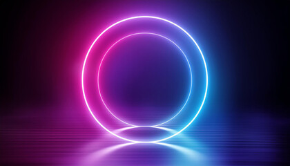 Obraz premium glowing neon lights