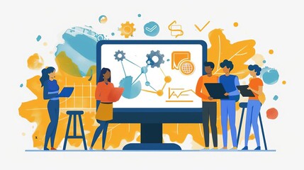 STEM education tools in use, showcasing educational apps and online tutoring solutions