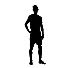 silhouette of a soldier isolated on transparent background