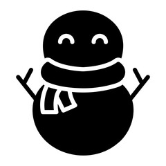 snowman Solid icon