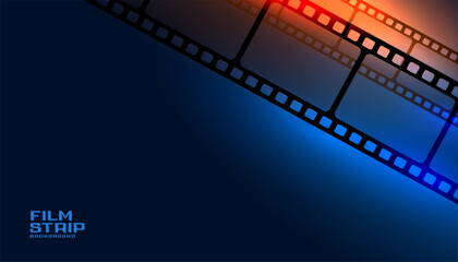 nice film strip shiny background with text space