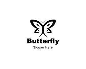 Set collection butterfly minimalist logo: A Fusion of Nature, Beauty, and Luxury Spa