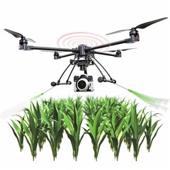 Precision agriculture and structured drone technology for advanced, sustainable farming and smart agricultural monitoring techniques