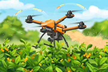Smart irrigation solutions and precision agriculture techniques in arid regions benefit from drone technology for crop management