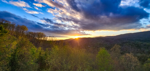 Tennessee Mountain Sunset