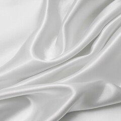 Fototapeta premium White gray satin texture that is white silver fabric silk panorama background with beautiful soft blur pattern natural