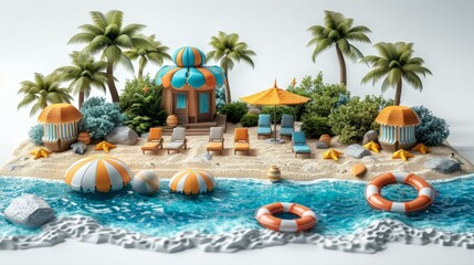 Seaside soir&eacute;e: live music, bonfires, and beach games by the waves.