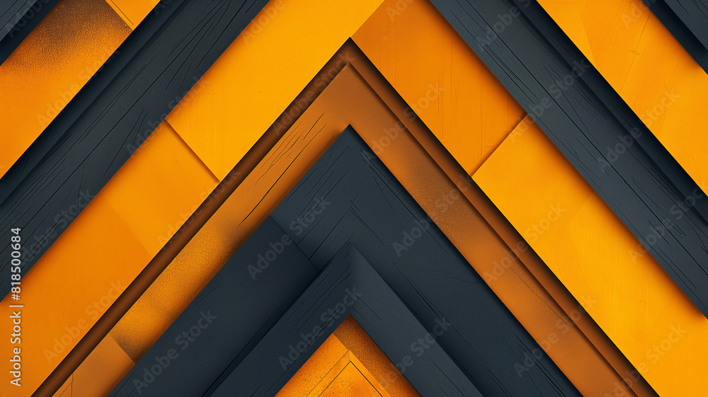 Fototapete vector art of create an invitation layout a chevron patterns