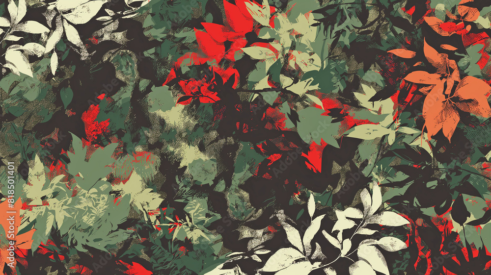 Fototapete Vector Art of Create an invitation layout a Abstract patterns, set of colorful backgrounds