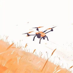 drone monitoring in agriculture utilizes precision technology and structured vehicles for efficient crop assessments and remote farming