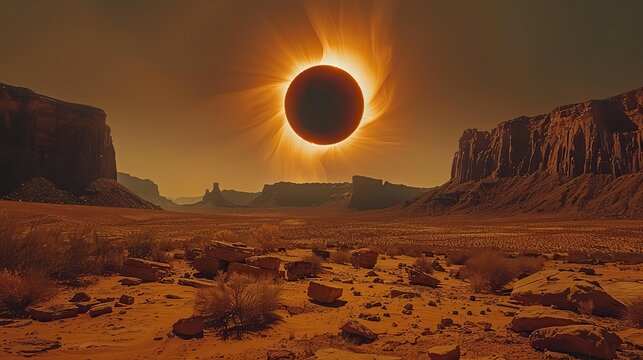 total eclipse.stock immage