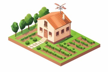 sustainable agriculture technology supports efficient, smart drones equipped with bluetooth for connected crop care and monitoring in lush green agribusiness fields