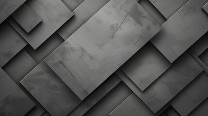 gray textured background with overlapping rectangular shapes, a sense of depth, and a clean, modern look