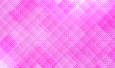 Abstract pink square pixel mosaic creative background. Geometric background in square style with gradient, rhombus pattern. Modern background for web design, banner, cover, greeting card. Vector EPS10