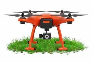 Modern agriculture integrates drones for efficient, productive farming operations, utilizing smart technology in farm layouts