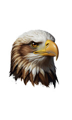 Obraz premium eagle head, t-shirt design, sticker