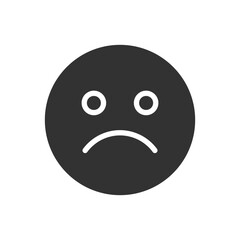 Sad Emoji Icon - Face React Icon