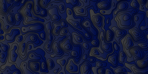 Abstract topology topographic line map 