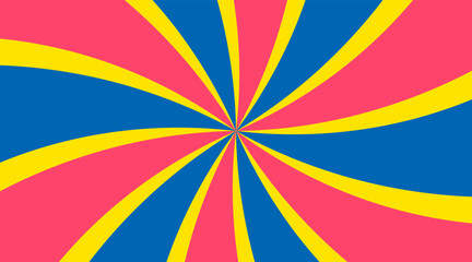 Set of retro sunburst background, 80s style, poster design