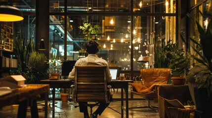 The modern entrepreneur as he blurs the lines between work and lifestyle. Find creative inspiration and business opportunities beyond the confines of a traditional office.