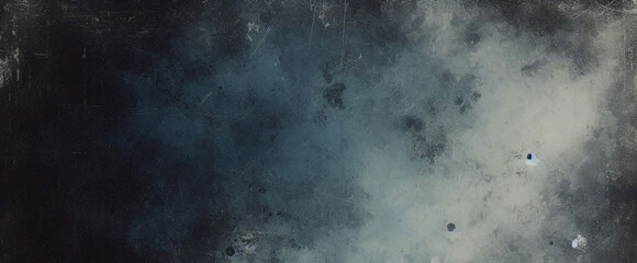 Obraz premium Abstract art painting black aqua teal white. Posters, covers, prints. Abstract wall art. Digital interior art. abstract texture. For design, print, wallpaper, poster, card, mural, rug.