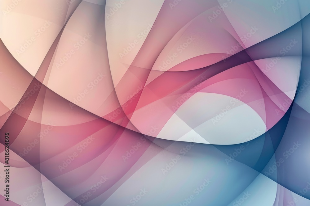 Poster a modern background with overlapping translucent shapes