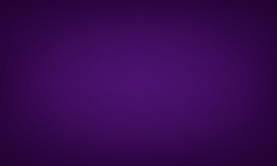 Dark purple gradient color background. Abstract purple background. Banner for advertise product on website. Space for text. Vector illustration.