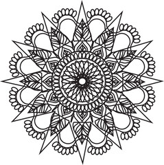 star mandala cosmic design vector esp 